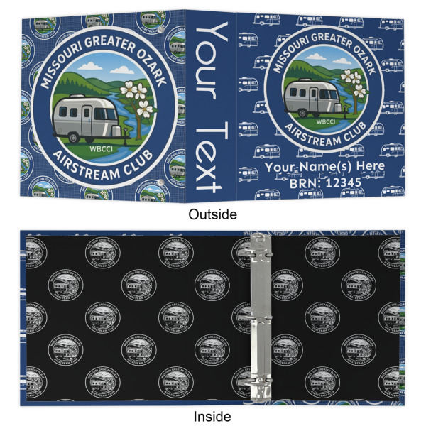Custom Design - 3 Ring Binders - Full Wrap - 2" - Approval