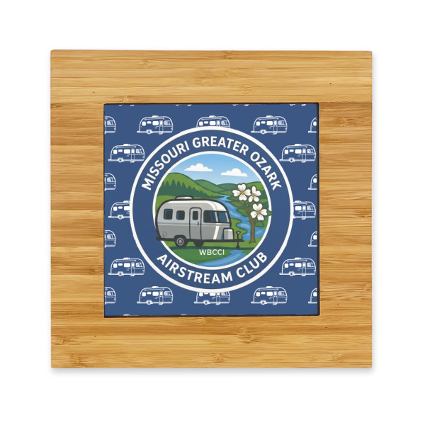Custom Design Your Own Bamboo Trivet with Ceramic Tile Insert