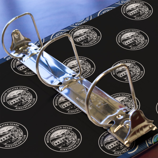 Custom Design - 3 Ring Binders - Full Wrap - 2" - Detail