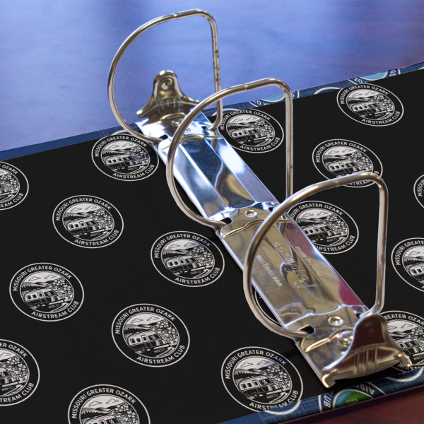 Custom Design - 3 Ring Binders - Full Wrap - 3" - Detail