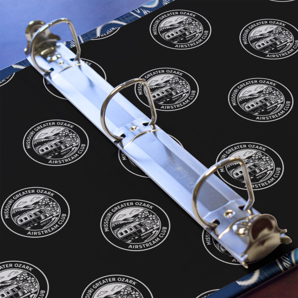 Custom Design - 3 Ring Binders - Full Wrap - 1" - Detail
