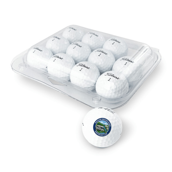 Custom Design - Golf Balls - Titleist - Set of 12 - Packaging