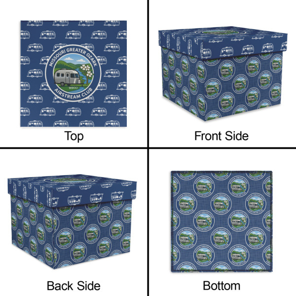 Custom Design - Gift Boxes with Lid - Canvas Wrapped - Large - Approval