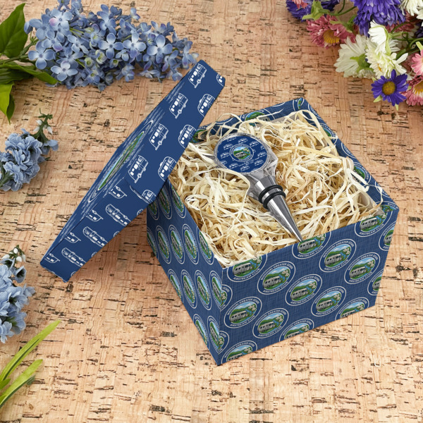 Custom Design - Gift Boxes with Lid - Canvas Wrapped - Medium - In Context