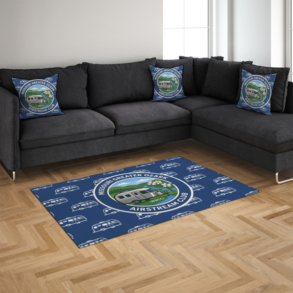 Custom Design - 4'x6' Indoor Area Rugs - IN CONTEXT
