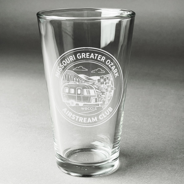 Custom Design Your Own Pint Glass - Laser Engraved