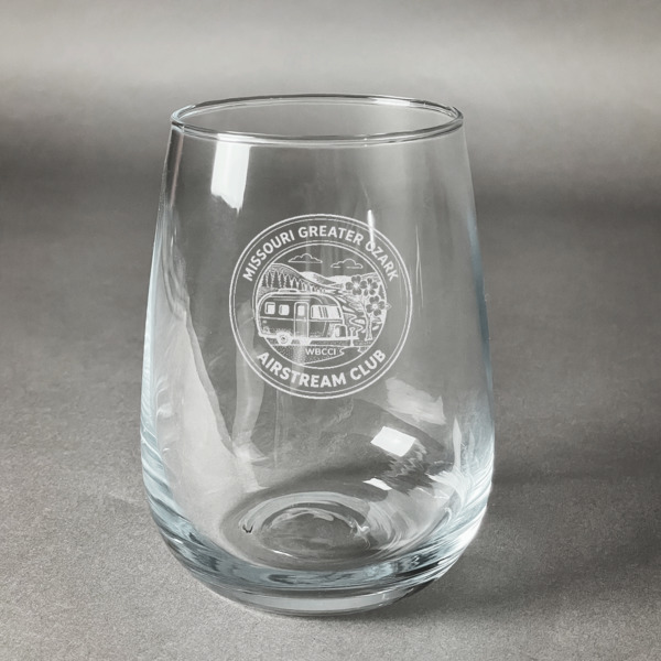 Custom Design Your Own Stemless Wine Glass - Laser Engraved