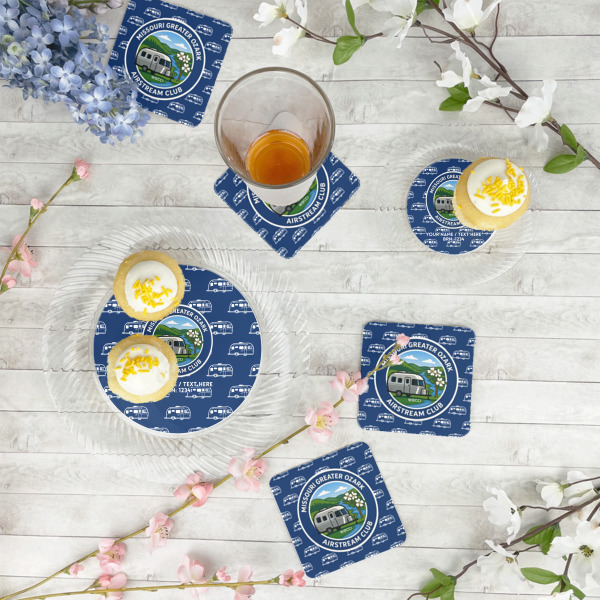 Custom Design - Plastic Party Appetizer & Dessert Plates - In Context