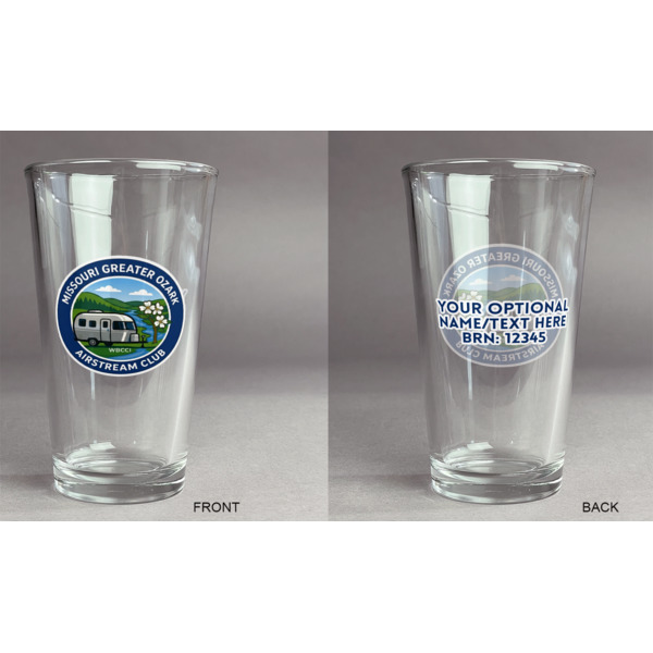 Custom Design - Pint Glass - Two Content - Approval