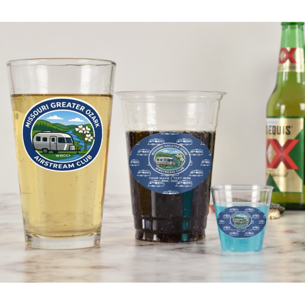 Custom Design - Pint Glass - Two Content - In Context