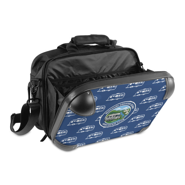 Custom Design - 15" Hard Shell Briefcase - Open