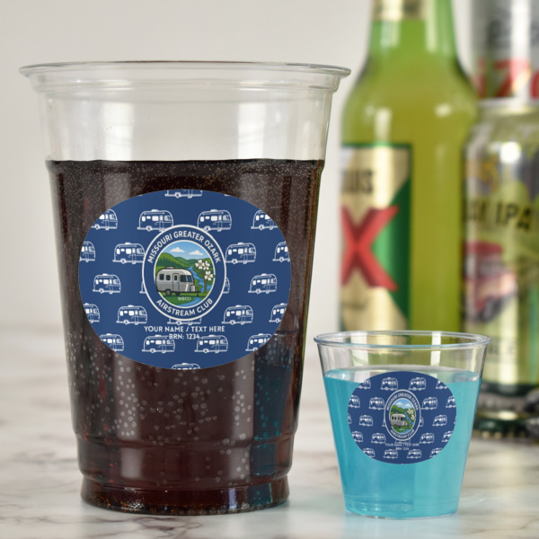 Custom Design - 16oz Party Cup & Plastic Shot Glass - In Context