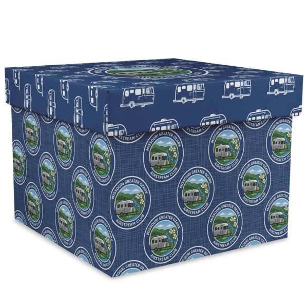 Custom Design Your Own Gift Box with Lid - Canvas Wrapped - XX-Large