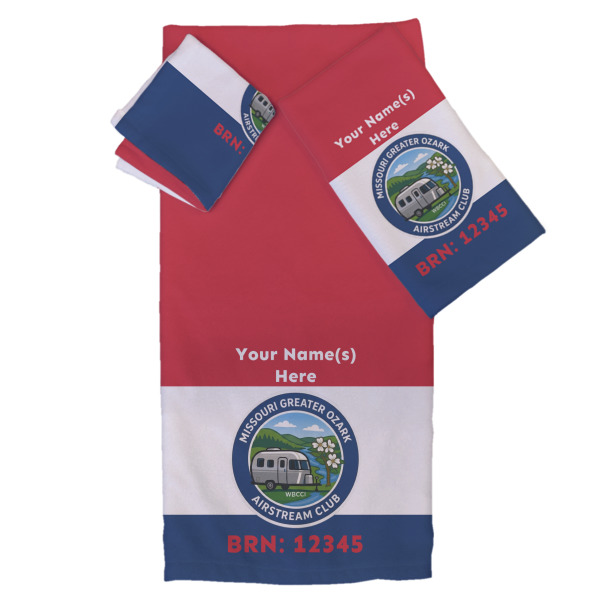 Custom Design Your Own Bath Towel Set - 3 Pcs