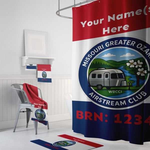 Custom Design - Bath Towel Sets - 3-Piece - In Context