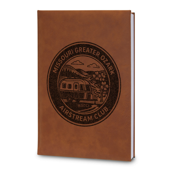 Custom Design Your Own Leatherette Journal - Large - Double-Sided