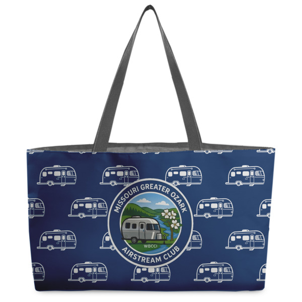 Custom Design Your Own Beach Totes Bag - w/ Black Handles