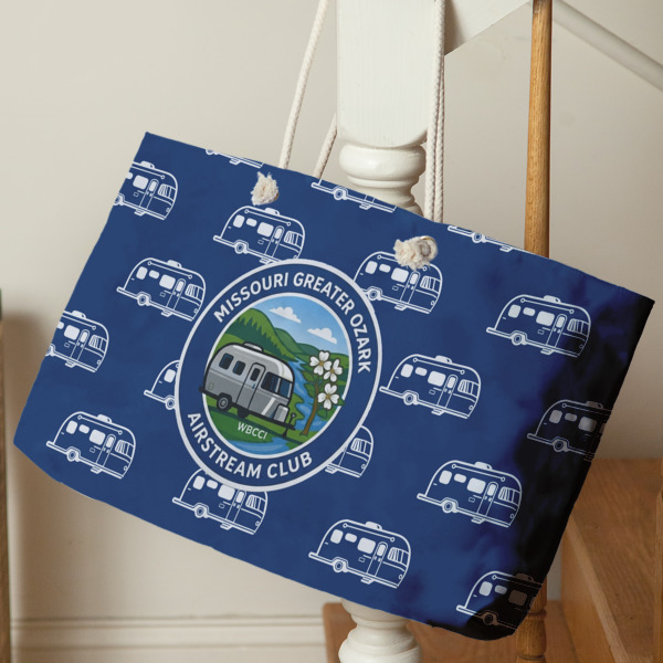 Custom Design - Large Rope Tote - Life Style