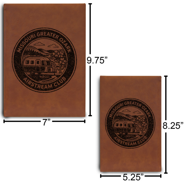 Custom Design - Sketch Book Size Comparison w/ Dimension