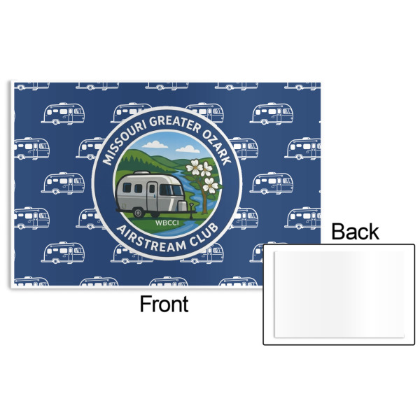 Custom Design - Disposable Paper Placemat - Front & Back