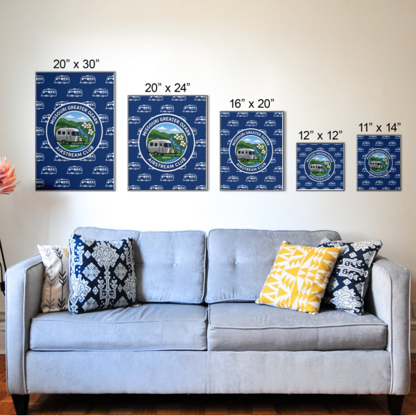 Custom Design - Wood Prints - Size Comparison
