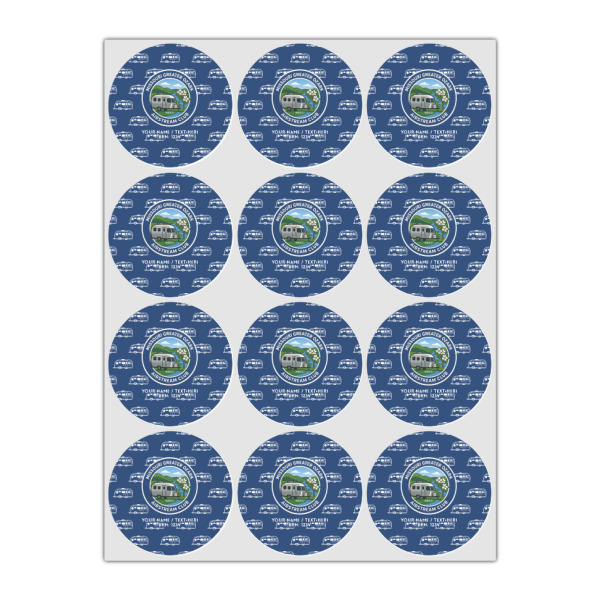 Custom Design - Icing Circle - Small - Set of 12
