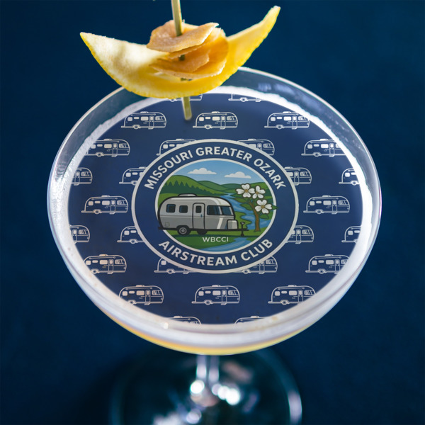 Custom Design - Printed Drink Topper - XLarge - In Context