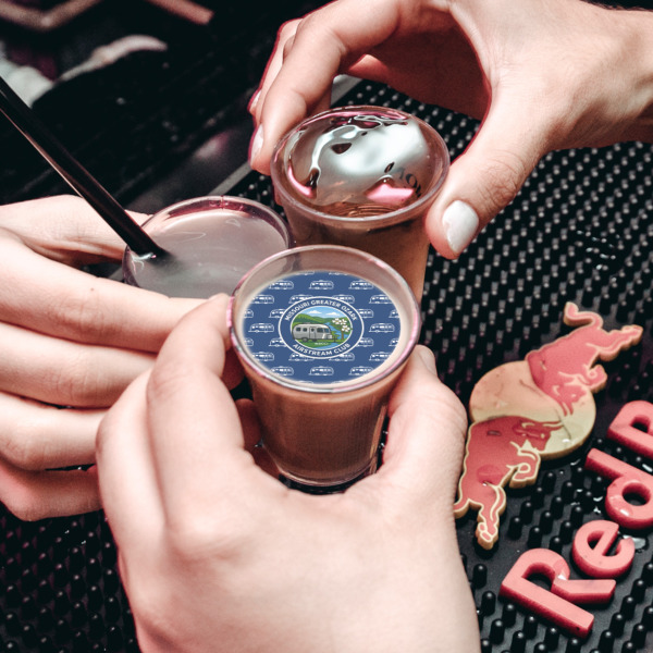 Custom Design - Printed Drink Topper - XSmall - In Shot Glass