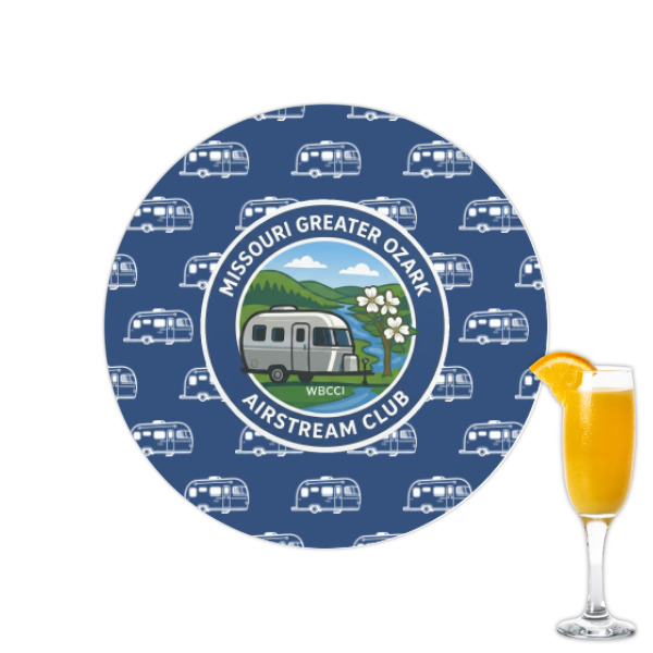 Custom Design Your Own Printed Drink Topper - 2.15"