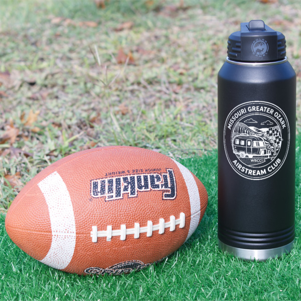 Custom Design - Laser Engraved Water Bottles - In Context