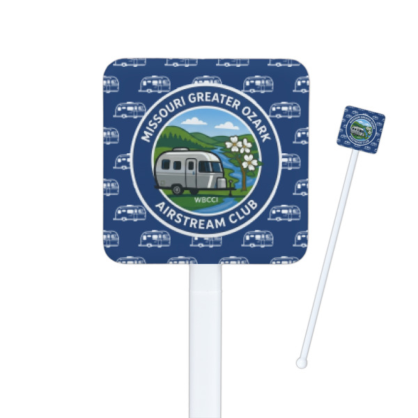 Custom Design Your Own Square Plastic Stir Sticks