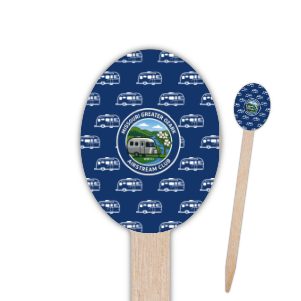 Custom Design Your Own Oval Wooden Food Picks