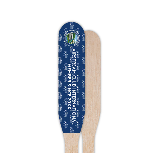 Custom Design - Wooden Food Pick - Paddle - Single Sided - Front & Back