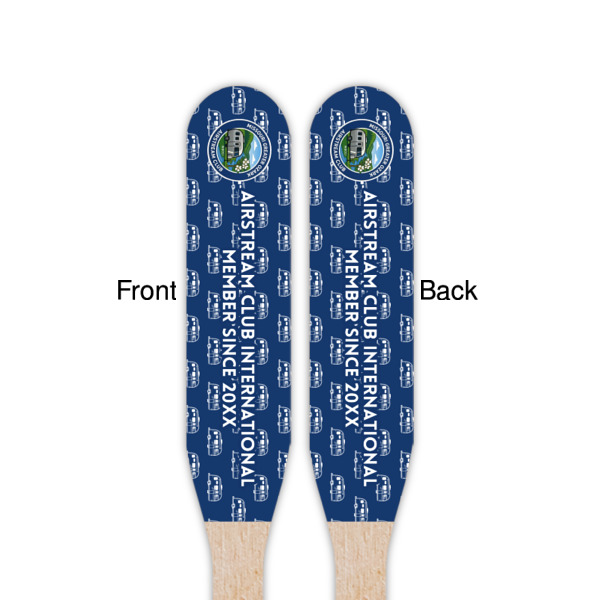 Custom Design - Wooden Food Pick - Paddle - Double Sided - Front & Back