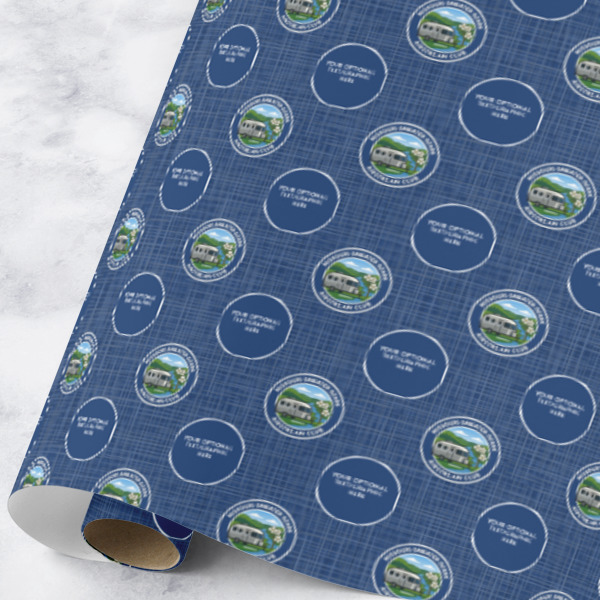 Custom Design Your Own Wrapping Paper Roll - Large - Satin