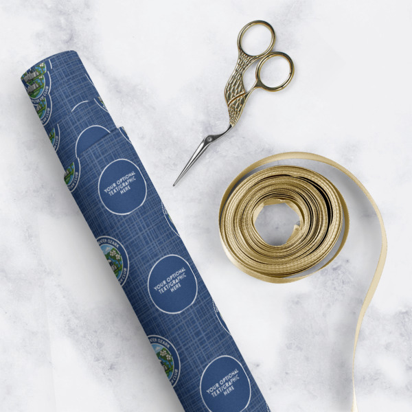Custom Design - Wrapping Paper Roll - Matte - In Context