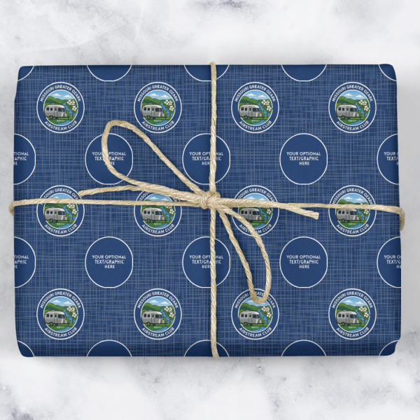 Custom Design - Wrapping Paper Roll - Matte - Wrapped Box