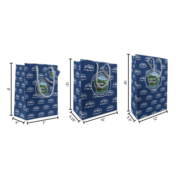Custom Design - Gift Bags - All Sizes - Dimensions