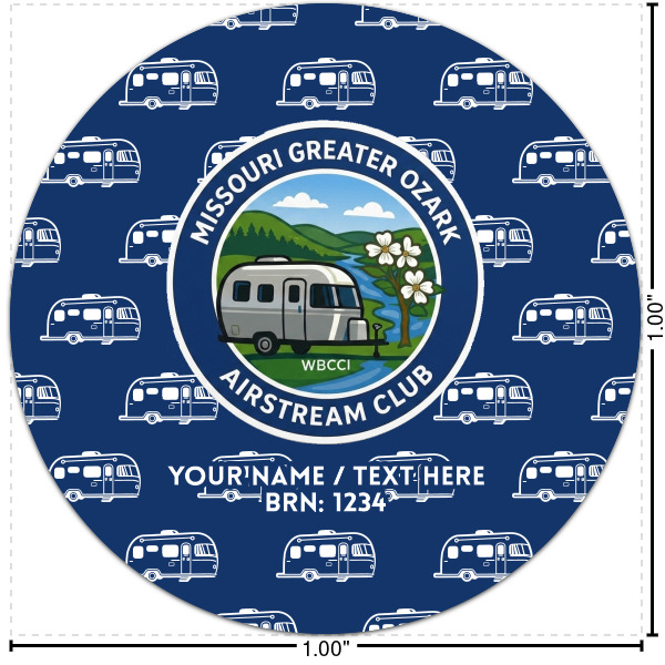 Custom Design Your Own Multipurpose Round Labels - 1"