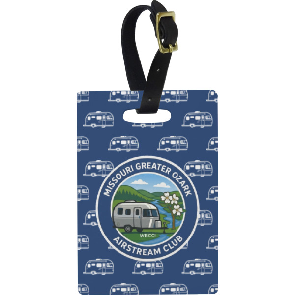 Custom Design Your Own Plastic Luggage Tag - Rectangular