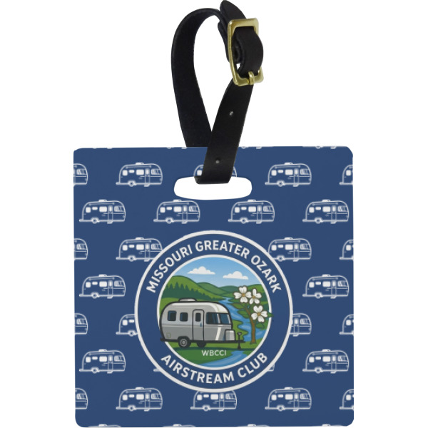 Custom Design - Personalized Square Luggage Tag