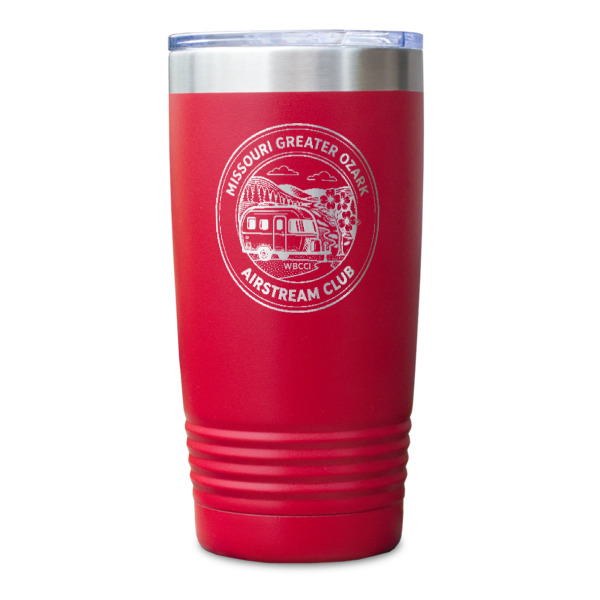 Custom Design - Red Polar Camel Tumbler - 20oz - Single Sided - Approval