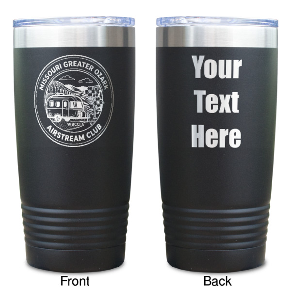 Custom Design - Black Polar Camel Tumbler - 20oz - Double Sided  - Approval