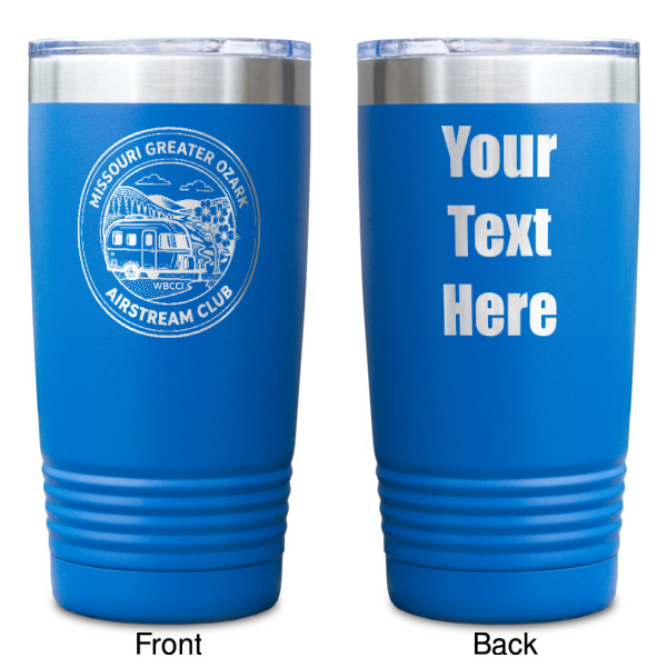 Custom Design - Blue Polar Camel Tumbler - 20oz - Double Sided - Approval