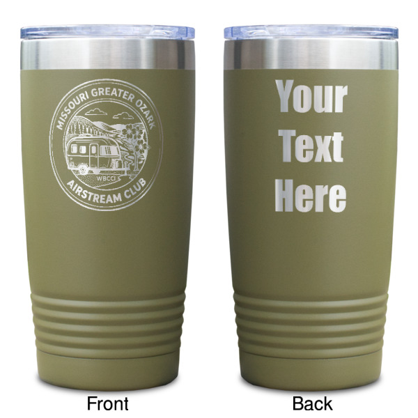 Custom Design - Olive Polar Camel Tumbler - 20oz - Double Sided - Approval