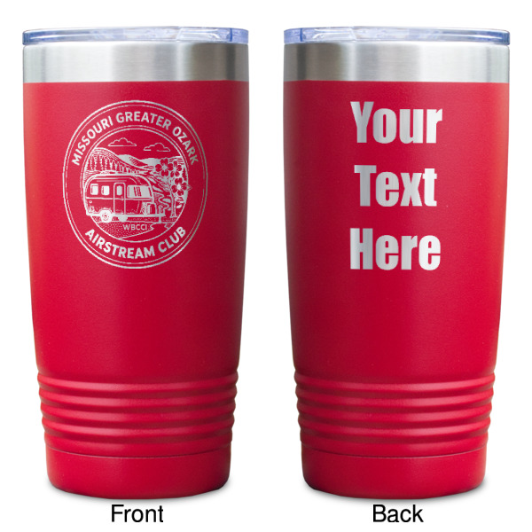 Custom Design - Red Polar Camel Tumbler - 20oz - Double Sided - Approval