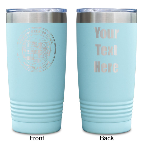 Custom Design - Teal Polar Camel Tumbler - 20oz -Double Sided - Approval