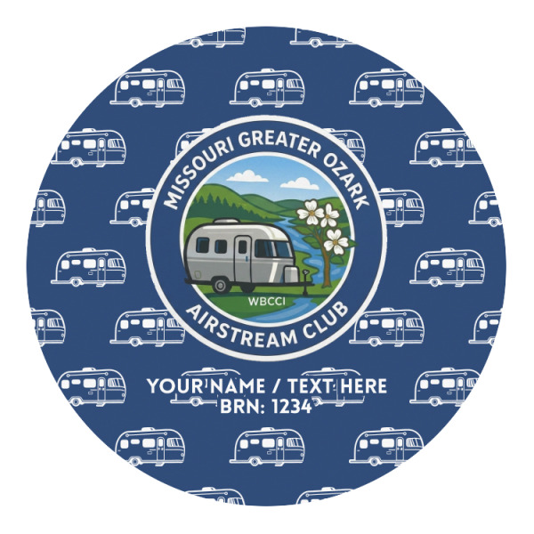 Custom Design Your Own Round Decal