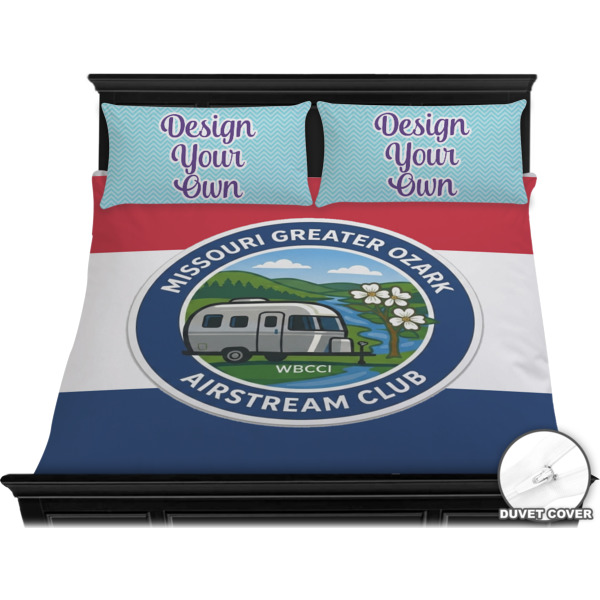 Custom Design - Bedding Set - King - Duvet - On Bed