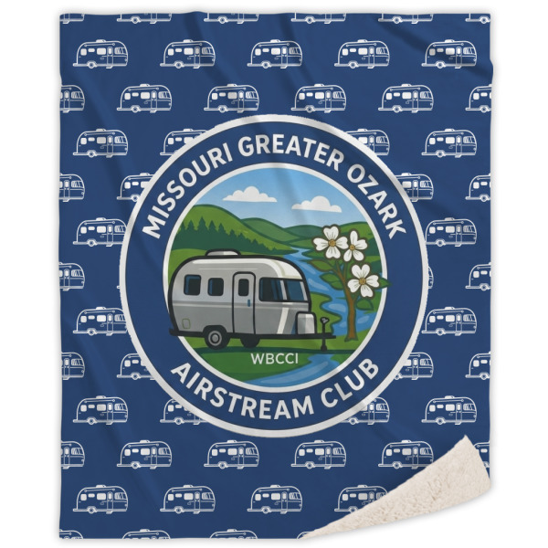 Custom Design Your Own Sherpa Throw Blanket
